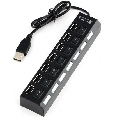 USB-хаб Gembird UHB-U2P7-01