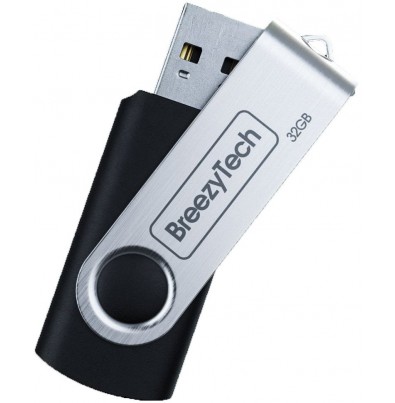 USB Flash BreezyTech U006 32GB (черный)