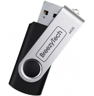 USB Flash BreezyTech U006 64GB (черный)