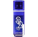 USB Flash Smart Buy Glossy Dark Blue 32GB [SB32GBGS-DB]
