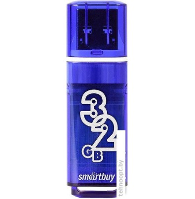 USB Flash Smart Buy Glossy Dark Blue 32GB [SB32GBGS-DB]
