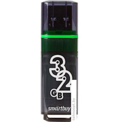 USB Flash Smart Buy Glossy Dark Grey 32GB [SB32GBGS-DG]
