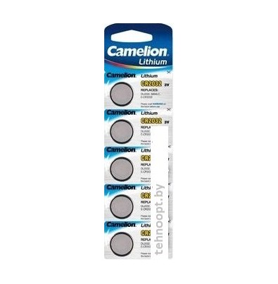Батарейка Camelion СR2032 5 шт. CR2032-BP5