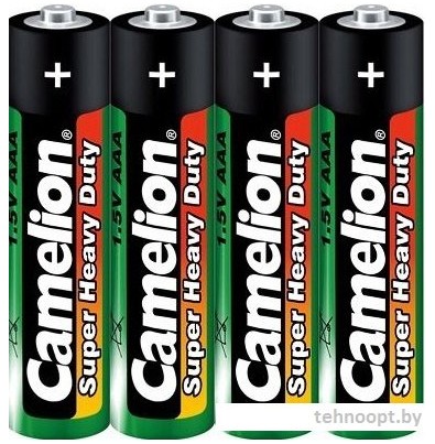 Батарейка Camelion AAA 4 шт. [R03P-SP4G]