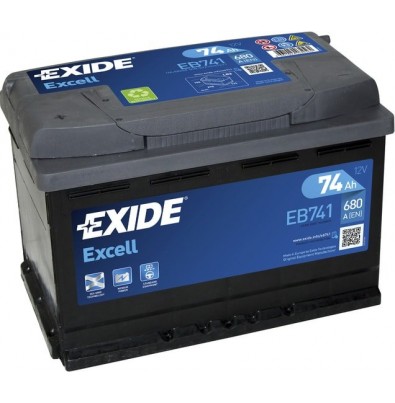 Автомобильный аккумулятор Exide Excell EB741 (74 А/ч)