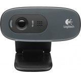 Web камера Logitech HD Webcam C270 черный [960-001063]