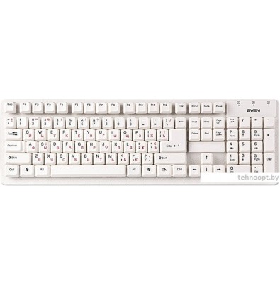 Клавиатура SVEN Standard 301 White