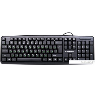 Клавиатура Nakatomi KN-02U Black