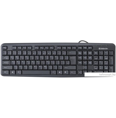 Клавиатура Defender Element HB-520 USB (черный)