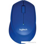 Мышь Logitech M330 Silent Plus (синий) [910-004910]